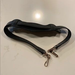 23” Black Balenciaga City Bag strap